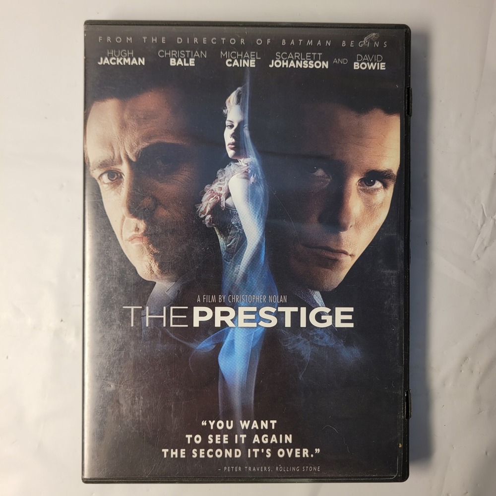 Touchstone‎ The Prestige DVD Movie Christopher Nolan Jackman Bale Mystery Drama